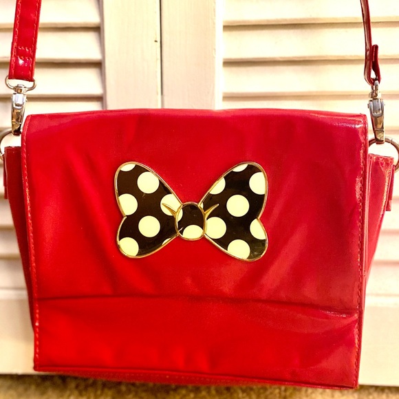 Disney Handbags - Disney Parks Minnie Mouse Bow Purse